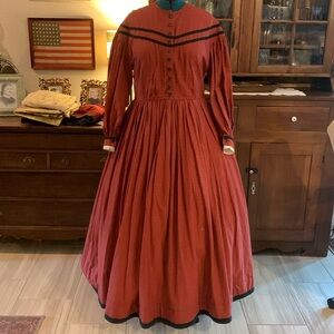 Civil War Victorian 1860’s Dress